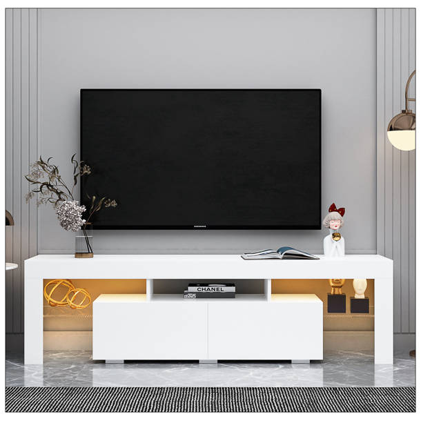 Orren Ellis Imkamp TV Stand for TVs up to 80" & Reviews Wayfair